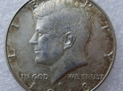 1968 Kennedy Half Dollar 40% Silver