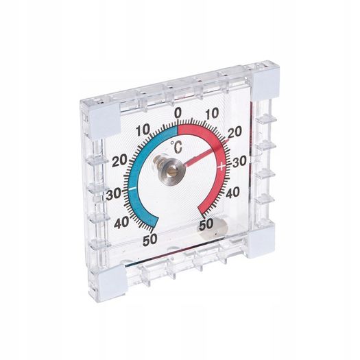 New Self Adhesive Indoor Outdoor Window Wall Analog Thermometer Home Office #874