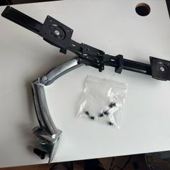 Ergotron LX dual monitor stand