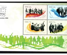 2006 Ireland Belgica '06 on Musicians Stamp Miniature Sheet (MS62) Mint Never Hinged (MNH)