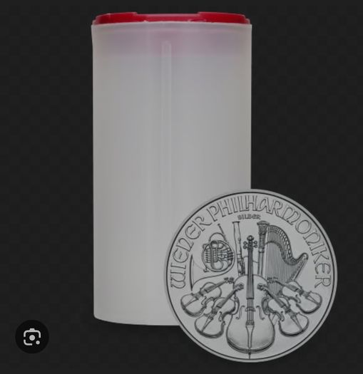 2022 Austrian Silver Philharmonic 1oz Coins BU Tubes Of 20