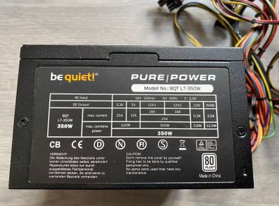 be quiet, PC Power Supply, cables