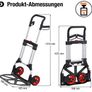 Sack Truck, Foldable, Meister, 200 kg Load Capacity Image 3