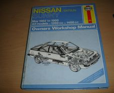 Nissan Sunny 1982 To 1986 All Models Haynes Manual