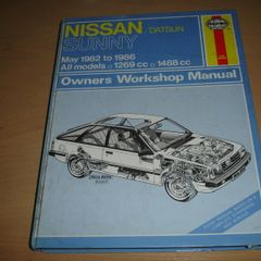 Nissan Sunny 1982 To 1986 All Models Haynes Manual