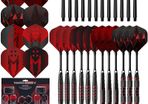 NEW SALE | Thunder | 48 Piece Steel Tip Dart Set with 21g/22g/23g/24g Barrels, Flights and Aluminium