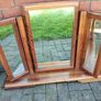 Large Quality Designer Vanity Triple Mirror Folding Image 2