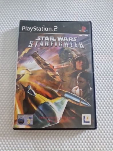 Star Wars Starfighter PlayStation2 Ps2 Games Original