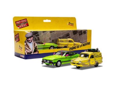 Only Fools and Horses Corgi Capri & Reliant Trotter Van Double Set