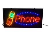 LED Phone Sign