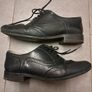 Girl's Black Clark's School Shoes Image 2