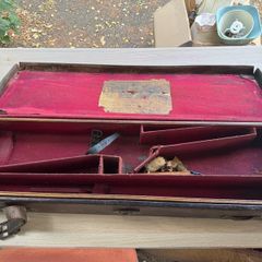 Victorian Oak & Leather Shotgun Case - Trulock Brothers, Dublin (c. 1890s)