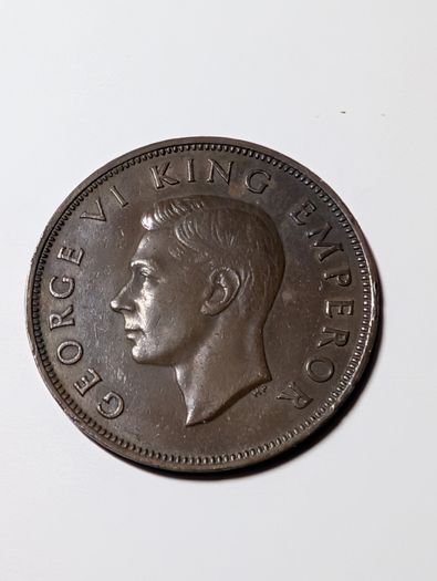 New Zealand 1947 Penny
