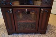 mahogany tv unit