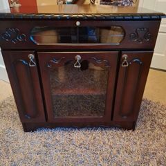 mahogany tv unit