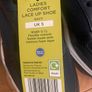woman's navy shoes trainers from Aldi, size 5 Image 3