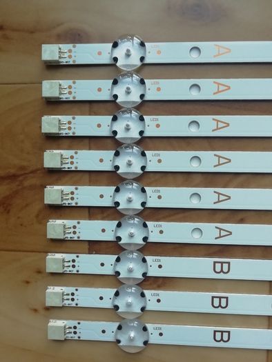 New Led Kit For tx-55fx550 Tx-55fx555b Tx-55gx550 55hk25t74u 55v5863db Lt-55c890