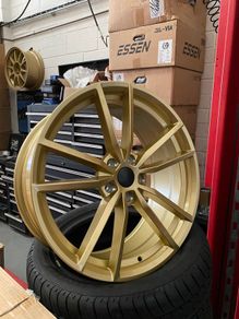 19" Pretoria alloys Gold Dublin 12 Finance Available fits Vw golf Passat caddy arteon scirocco Tiguan touran seat Skoda