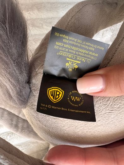Buckbeak Hippogriff Plush Harry Potter Noble Collection Plush approx. 30 cm. Used Please see photos