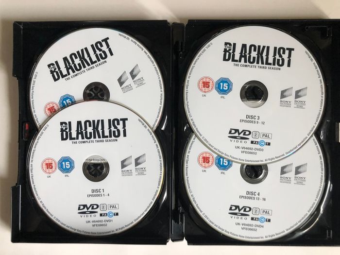 The Blacklist - Season 3 (2015-2016) [DVD TV Boxset]