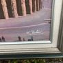 Large oil painting signed Roman colosseum Image 2