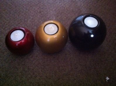 Set of 3 Tea-Light Candles