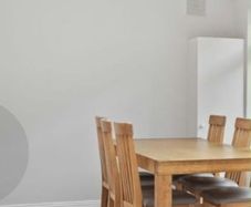 Karel Mintjens Solid Oak Dining Table (220x95cm) + 6 Chairs"