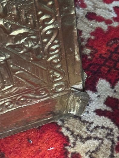 brass coal storage unit read full ad