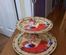 2 Tier Cake Plate