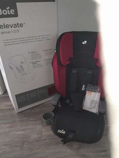 Joie Elevate Car Seat group 1/2/3 for sale, and 2nd Nania Car Seat for free