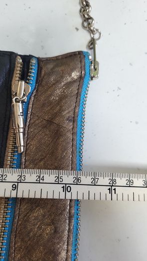 Louise Farnay metallic tones magnetic snatch crossbody bag - Rrp 129 dollars (New)