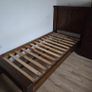 Walnut Single Bed Image 2