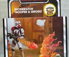 Star Wars Vintage Collection - Delux Imperial Incinerator Trooper & Grogu