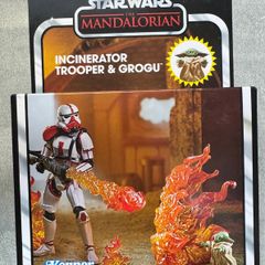 Star Wars Vintage Collection - Delux Imperial Incinerator Trooper & Grogu
