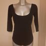 Oh my Love London lovely Black Body suit size L UK12/14 EUR40/42 Postage included Image 6