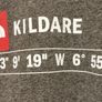 The North Face TShirt Kildare Coordinates Ireland Grey Red Size Medium Image 4