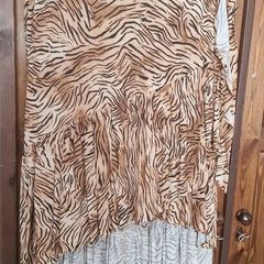 Wrap Print Skirt