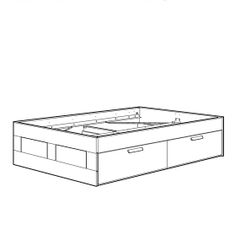 Brimnes Double Bed