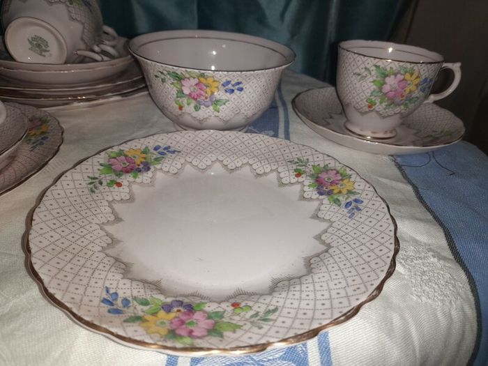 Vintage Tuscan China Tea Set