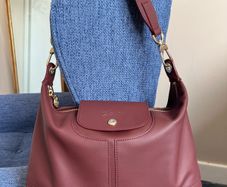 Longchamp Le Pliage Xtra L leather shoulder bag