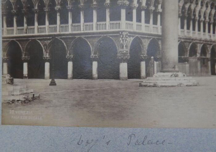 Victorian Photograph Album Photo Card Album  Antique Cabinet Card Photographs Photos ITALIA 21 Page 42 Photos