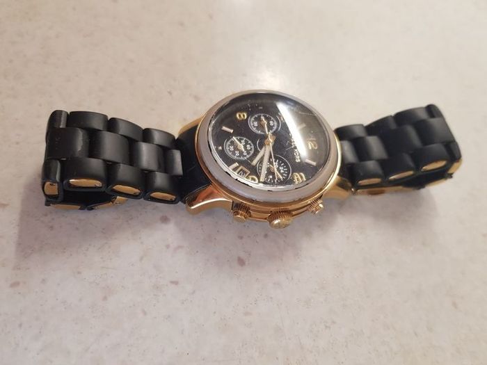 Michael Kors Black Catwalk Chronograph Watch