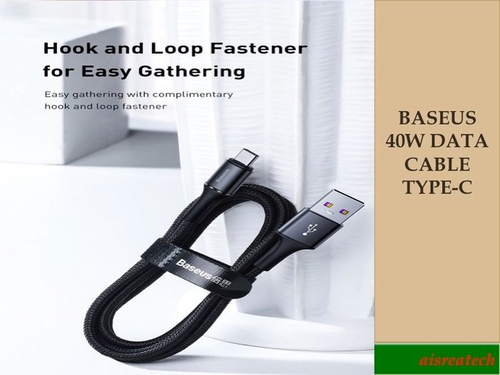 BASEUS 5A USB Type-C Cable For Huawei Mate 30 20 P40 P30 P20 Pro Lite
