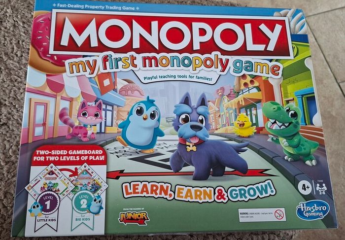 monopoly my first monopoly game
