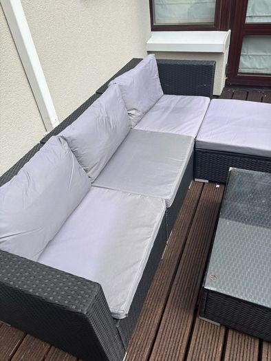 Rattan Garden Sofa