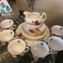 Vintage Queen Anne china teaset free postage Image 2