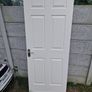 White 6 Panel Door Image 2