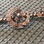 antique victorian sterling silver sweetheart brooch Image 10