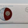 Singapore 1977 Coin Stamp cover BUNC Swordfish Image 2