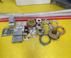 Job lot of electrical materials-cable,lights etc.